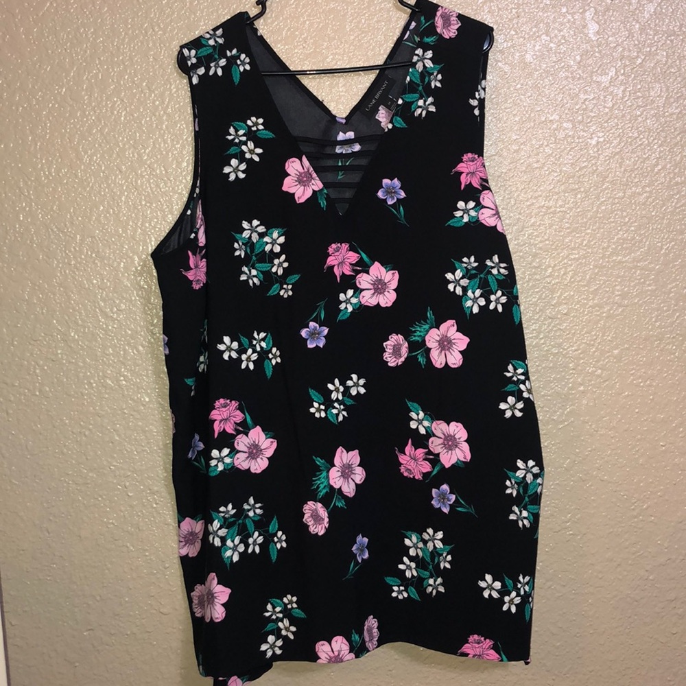 Lane Bryant - Flowery Sleeveless Top - Size 24